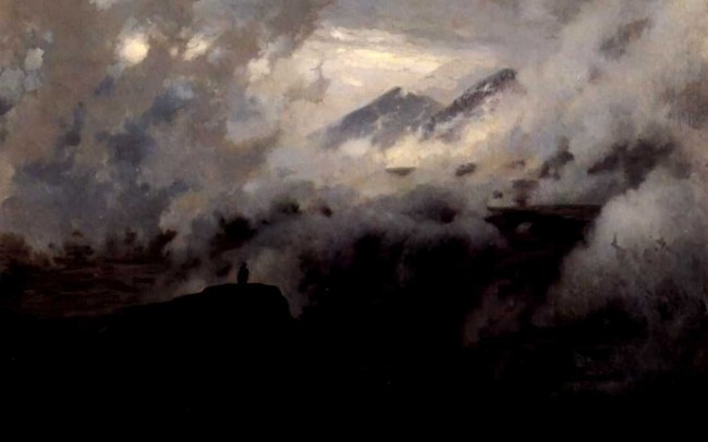 Сочинение по картине: Ярошенко - "Эльбрус в облаках"
